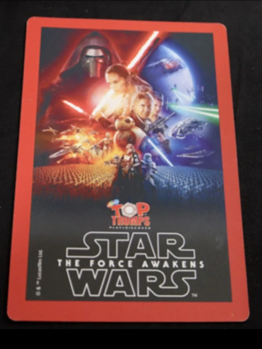 Star Wars 2 Pack “Top Trumps” Giant Card Game W/ Metal Tin Box
